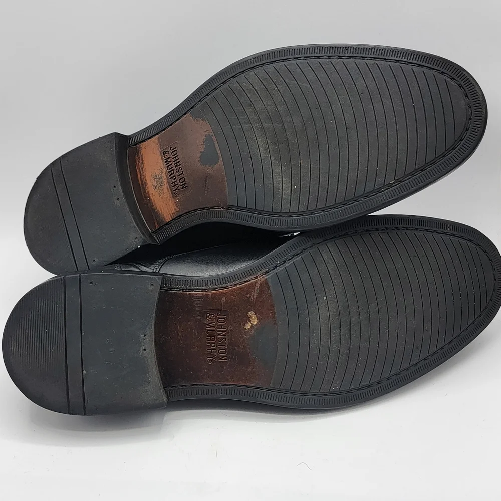Johnston‎ and Murphy Mason Cap Toe Lace-Up Loafers Size 12M. #1319